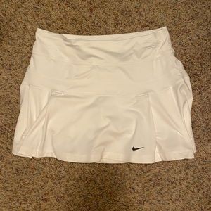 Nike white tennis skirt